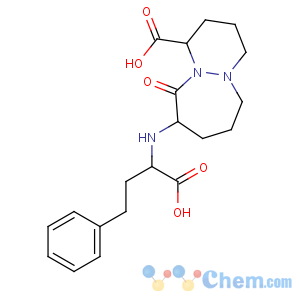 CAS No:90139-06-3 (4S,7S)-7-[[(1S)-1-carboxy-3-phenylpropyl]amino]-6-oxo-1,2,3,4,7,8,9,<br />10-octahydropyridazino[1,2-a]diazepine-4-carboxylic acid