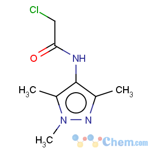 CAS No:90153-58-5 2-chloro-N-(1,3,5-trimethyl-1H-pyrazol-4-yl)acetamide
