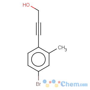 CAS No:902137-98-8 3-(4-Bromo-2-methyl-phenyl)-prop-2-yn-1-ol