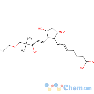 CAS No:90243-98-4 (Z)-7-[(1S,2S,3S)-2-[(E,3S)-5-ethoxy-3-hydroxy-4,<br />4-dimethylpent-1-enyl]-3-hydroxy-5-oxocyclopentyl]hept-5-enoic acid
