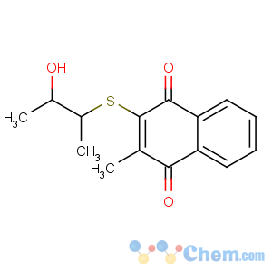 CAS No:9025-26-7 2-(3-hydroxybutan-2-ylsulfanyl)-3-methylnaphthalene-1,4-dione