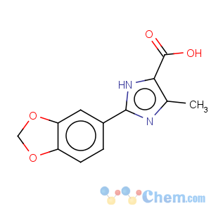 CAS No:902600-40-2 1H-Imidazole-5-carboxylicacid, 2-(1,3-benzodioxol-5-yl)-4-methyl-