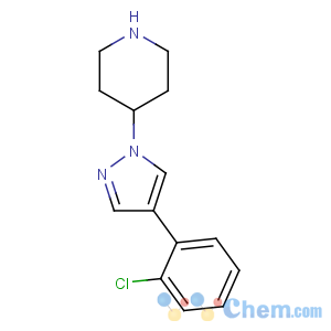 CAS No:902836-42-4 4-[4-(2-chlorophenyl)pyrazol-1-yl]piperidine