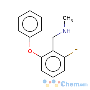 CAS No:902836-71-9 Benzenemethanamine, 2-fluoro-N-methyl-6-phenoxy-