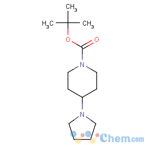 CAS No:902837-26-7 tert-butyl 4-pyrrolidin-1-ylpiperidine-1-carboxylate