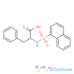 CAS No:90291-46-6 (2S)-2-(naphthalen-1-ylsulfonylamino)-3-phenylpropanoic acid