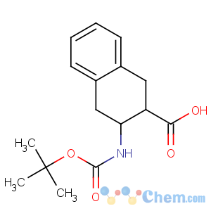CAS No:903094-83-7 3-[(2-methylpropan-2-yl)oxycarbonylamino]-1,2,3,<br />4-tetrahydronaphthalene-2-carboxylic acid