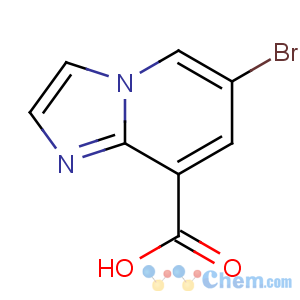 CAS No:903129-78-2 6-bromoimidazo[1,2-a]pyridine-8-carboxylic acid