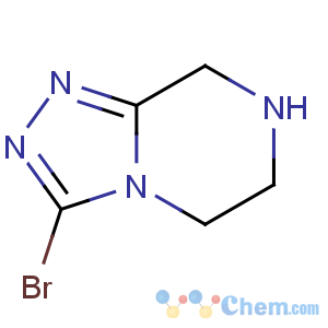 CAS No:903130-08-5 3-bromo-5,6,7,8-tetrahydro-[1,2,4]triazolo[4,3-a]pyrazine