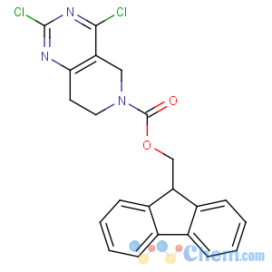 CAS No:903130-16-5 9H-fluoren-9-ylmethyl<br />2,4-dichloro-7,8-dihydro-5H-pyrido[4,3-d]pyrimidine-6-carboxylate