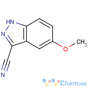 CAS No:90322-88-6 5-methoxy-1H-indazole-3-carbonitrile