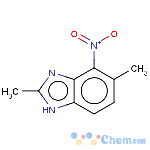 CAS No:90349-14-7 1H-Benzimidazole,2,6-dimethyl-7-nitro-