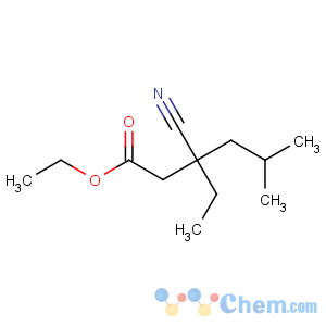 CAS No:90355-26-3 Hexanoic acid,3-cyano-3-ethyl-, ethyl ester