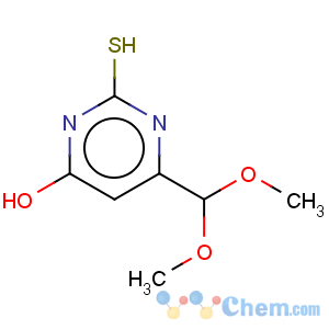CAS No:90370-38-0 4(1H)-Pyrimidinone,6-(dimethoxymethyl)-2,3-dihydro-2-thioxo-