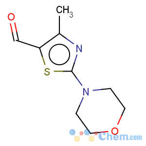 CAS No:90437-72-2 5-Thiazolecarboxaldehyde,4-methyl-2-(4-morpholinyl)-