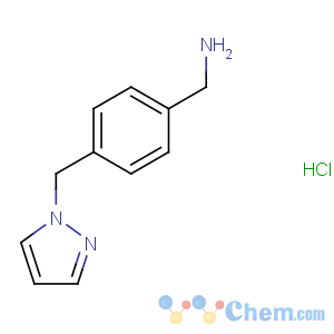 CAS No:904696-62-4 [4-(pyrazol-1-ylmethyl)phenyl]methanamine