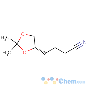 CAS No:90472-95-0 1,3-Dioxolane-4-butanenitrile,2,2-dimethyl-, (S)- (9CI)
