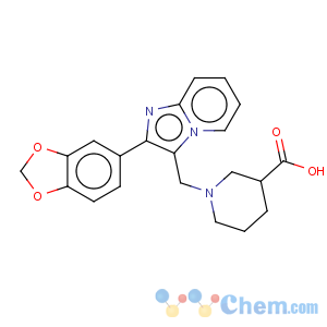 CAS No:904816-43-9 1-(2-benzo[1,3]dioxol-5-yl-imidazo[1,2-a]pyridin-3-ylmethyl)-piperidine-3-carboxylic acid