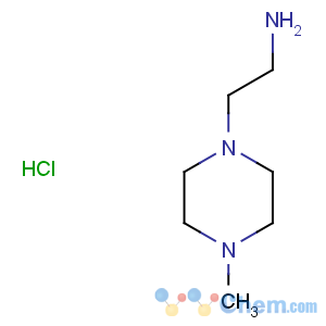 CAS No:90482-07-8 1-Piperazineethanamine,4-methyl-, hydrochloride (1:3)