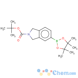 CAS No:905273-91-8 2H-Isoindole-2-carboxylicacid, 1,3-dihydro-5-(4,4,5,5-tetramethyl-1,3,2-dioxaborolan-2-yl)-,1,1-dimethylethyl ester