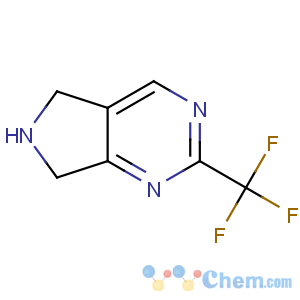 CAS No:905274-04-6 2-(trifluoromethyl)-6,7-dihydro-5H-pyrrolo[3,4-d]pyrimidine