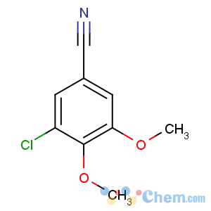 CAS No:90537-30-7 3-chloro-4,5-dimethoxybenzonitrile