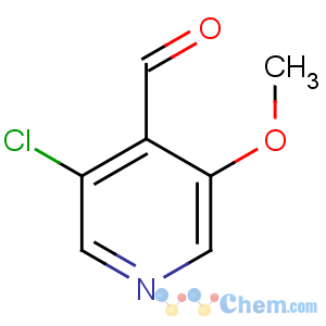 CAS No:905563-83-9 3-chloro-5-methoxypyridine-4-carbaldehyde