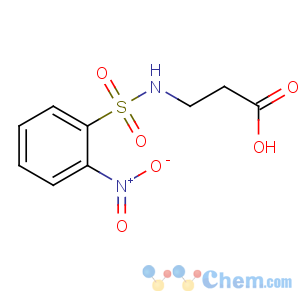 CAS No:90558-39-7 3-[(2-nitrophenyl)sulfonylamino]propanoic acid