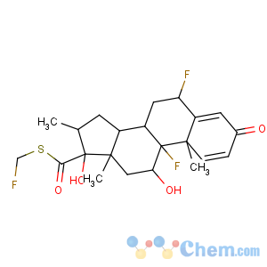 CAS No:90566-53-3 S-(fluoromethyl)<br />(6S,8S,9R,10S,11S,13S,14S,16R,17R)-6,9-difluoro-11,17-dihydroxy-10,13,<br />16-trimethyl-3-oxo-6,7,8,11,12,14,15,<br />16-octahydrocyclopenta[a]phenanthrene-17-carbothioate