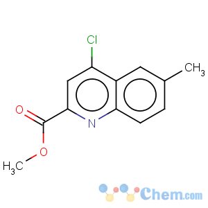 CAS No:905807-65-0 methyl 4-chloro-6-methyl-quinoline-2-carboxylate