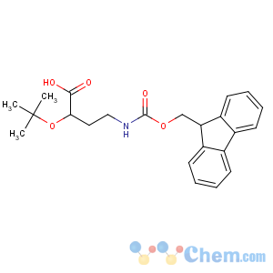 CAS No:905857-50-3 4-(9H-fluoren-9-ylmethoxycarbonylamino)-2-[(2-methylpropan-2-yl)oxy]<br />butanoic acid