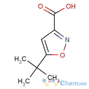 CAS No:90607-21-9 5-tert-butyl-1,2-oxazole-3-carboxylic acid