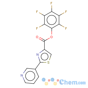 CAS No:906352-58-7 4-Thiazolecarboxylicacid, 2-(3-pyridinyl)-, 2,3,4,5,6-pentafluorophenyl ester