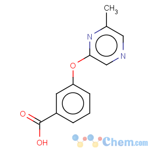 CAS No:906352-96-3 Benzoicacid, 3-[(6-methyl-2-pyrazinyl)oxy]-