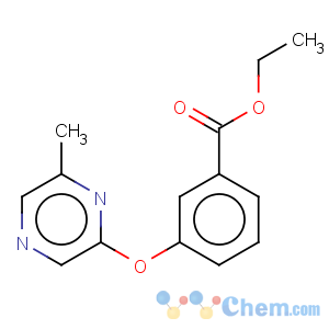 CAS No:906352-99-6 Benzoic acid,3-[(6-methyl-2-pyrazinyl)oxy]-, ethyl ester