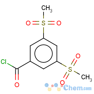 CAS No:90649-99-3 Benzoyl chloride,3,5-bis(methylsulfonyl)-