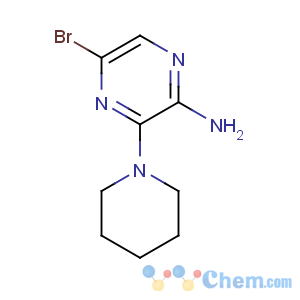 CAS No:90674-84-3 5-bromo-3-piperidin-1-ylpyrazin-2-amine