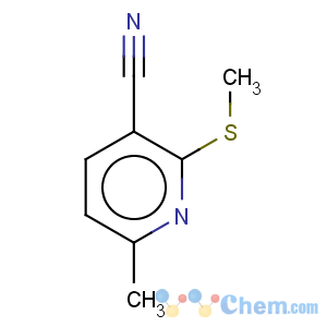 CAS No:90716-15-7 3-Pyridinecarbonitrile,6-methyl-2-(methylthio)-