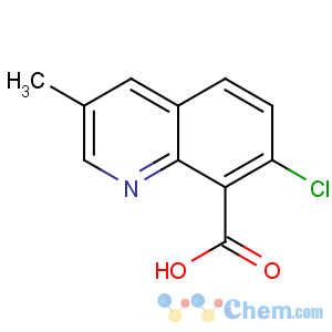 CAS No:90717-03-6 7-chloro-3-methylquinoline-8-carboxylic acid