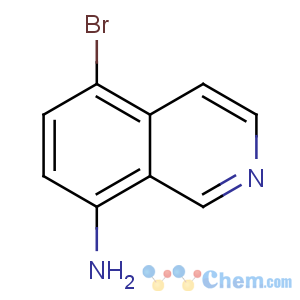 CAS No:90721-35-0 5-bromoisoquinolin-8-amine