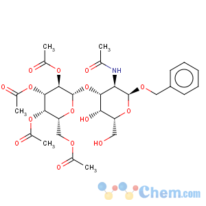 CAS No:90754-57-7 a-D-Galactopyranoside,phenylmethyl 2-(acetylamino)-2-deoxy-3-O-(2,3,4,6-tetra-O-acetyl-b-D-galactopyranosyl)-