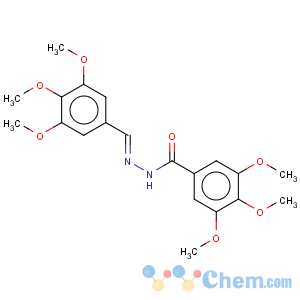 CAS No:90754-75-9 benzoic acid3,4,5-trimethoxy-[(3,4,5-trimethoxyphenyl)methylene]hydrazide