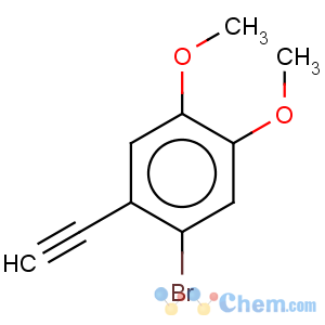 CAS No:90772-55-7 Benzene,1-bromo-2-ethynyl-4,5-dimethoxy-