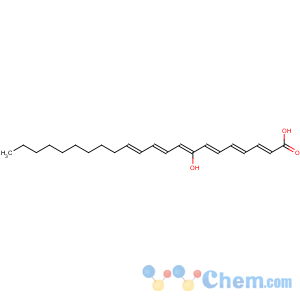 CAS No:90780-54-4 4,6,10,13,16,19-Docosahexaenoicacid, 8-hydroxy-, (4Z,6E,10Z,13Z,16Z,19Z)-