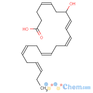 CAS No:90780-55-5 4,8,10,13,16,19-Docosahexaenoicacid, 7-hydroxy-, (4Z,8E,10Z,13Z,16Z,19Z)-