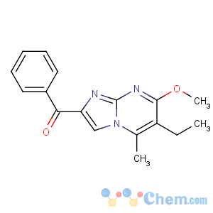 CAS No:90808-12-1 (6-ethyl-7-methoxy-5-methylimidazo[1,2-a]pyrimidin-2-yl)-phenylmethanone