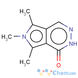 CAS No:90817-87-1 1H-Pyrrolo[3,4-d]pyridazin-1-one,2,6-dihydro-5,6,7-trimethyl-