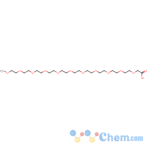 CAS No:908258-58-2 2-[2-[2-[2-[2-[2-[2-[2-[2-[2-(2-methoxyethoxy)ethoxy]ethoxy]ethoxy]<br />ethoxy]ethoxy]ethoxy]ethoxy]ethoxy]ethoxy]acetic acid