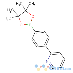 CAS No:908350-80-1 2-[4-(4,4,5,5-tetramethyl-1,3,2-dioxaborolan-2-yl)phenyl]pyridine