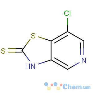 CAS No:908355-84-0 7-chloro-3H-[1,3]thiazolo[4,5-c]pyridine-2-thione